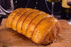 HONEY & MUSTARD GLAZED GAMMON